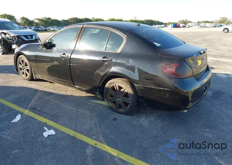 2011 Infiniti G37 Journey from USA, damaged, VIN JN1CV6AP3BM504599